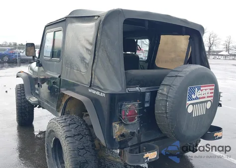 1995 Jeep Wrangler / Yj S/Rio Grande from USA, damaged, VIN 1J4FY19P0SP258399